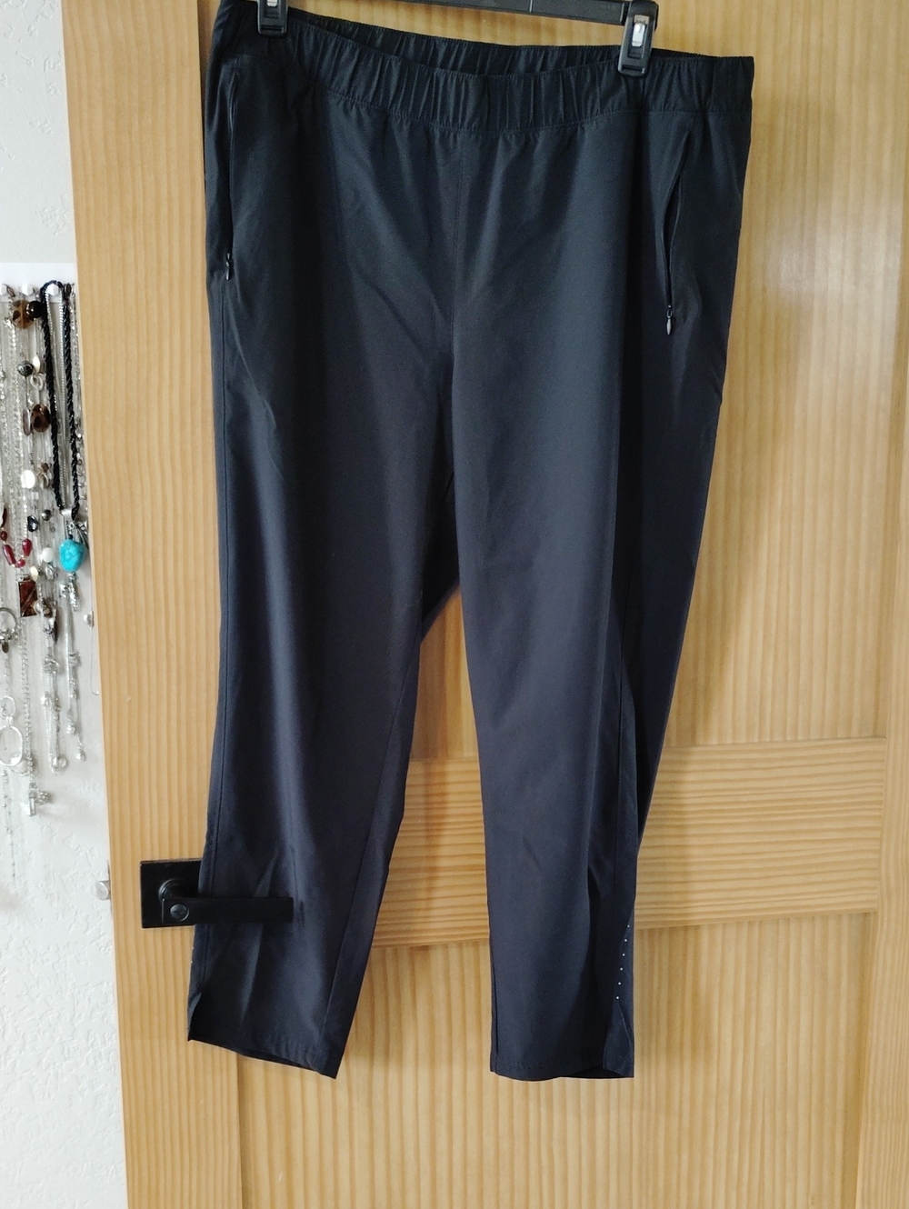 XL Women's Black Active Stretch Pants